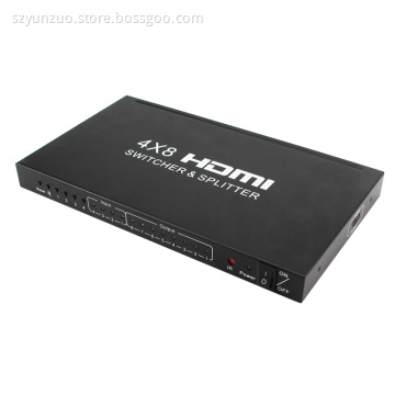 4x8 HDMI Distribution Amplifier Matrix Switcher